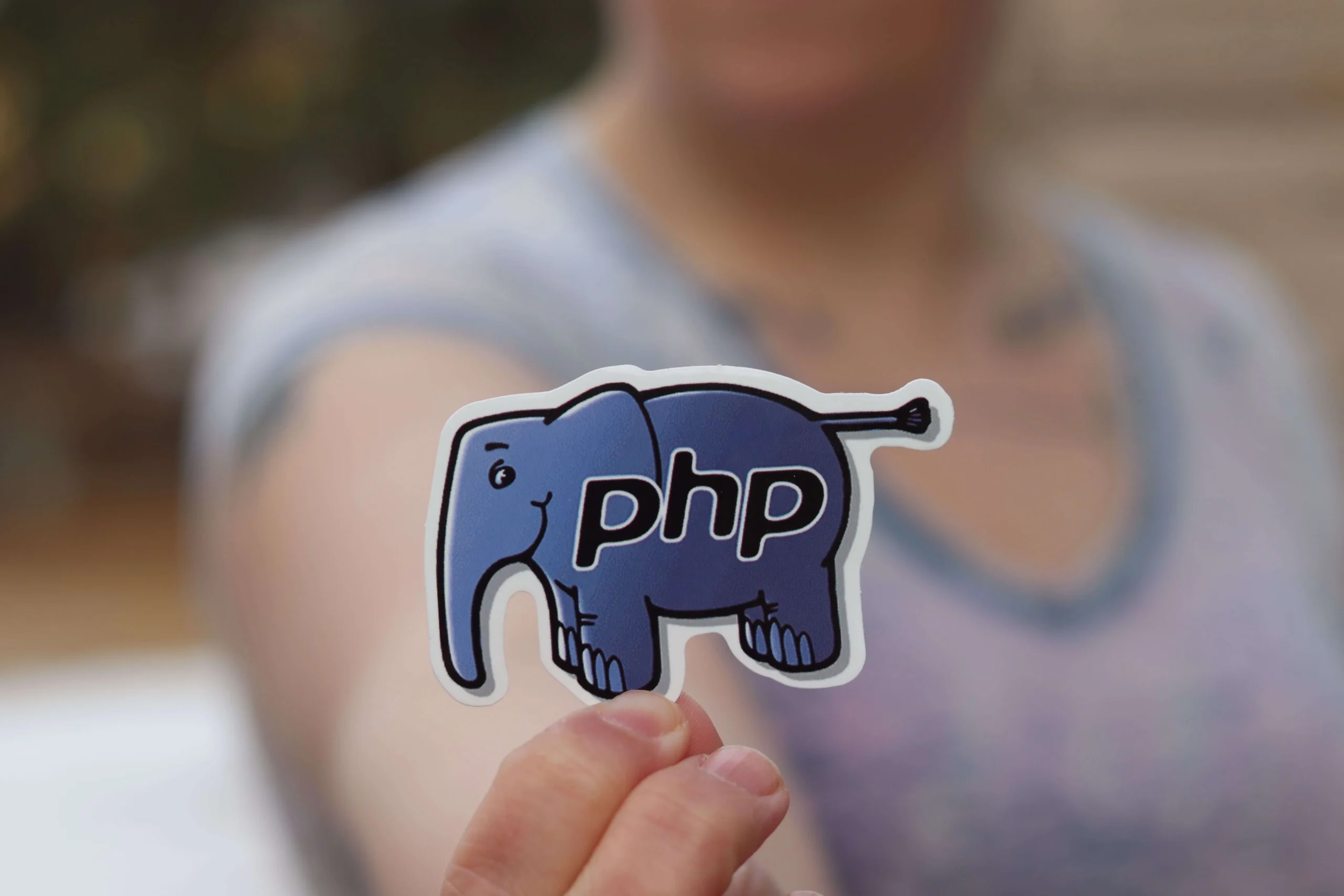 Imagine reprezentativă cu logo PHP - Elefantul și PHP - Mentenanță Website - madalinfeher.ro - WordPress Developer - PHP Developer