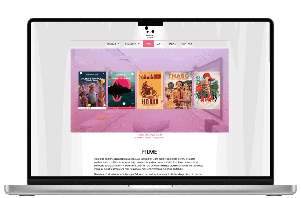 Mockup Prezentare Web Design A Network Of Care