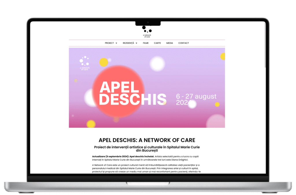 Mockup Prezentare Web Design A Network Of Care