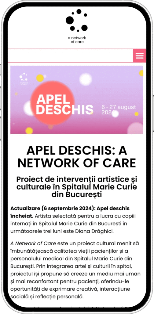 Mockup Prezentare Web Design A Network Of Care