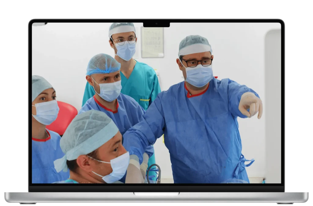 Captură de ecran dintr-un material video realizat de Mădălin Feher (madalinfeher.ro) B2B - videografie medicală - Medic Chirurg Primar Dr. Silviu Makkai