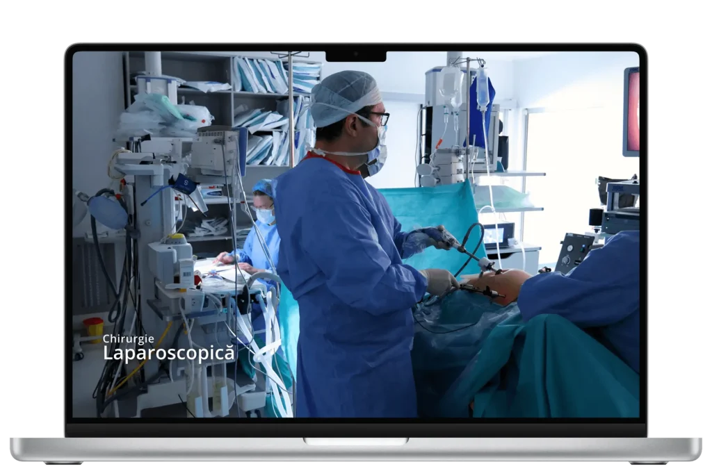 Captură de ecran dintr-un material video realizat de Mădălin Feher (madalinfeher.ro) B2B - videografie medicală - Medic Chirurg Primar Dr. Silviu Makkai